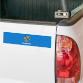 Autocollant De Voiture Drapeau de l'Oklahoma (Sur camion)