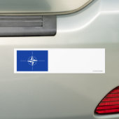 Autocollant De Voiture Drapeau de l'OTAN (En voiture)
