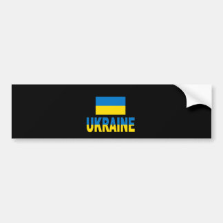 Autocollant De Voiture Drapeau de l'Ukraine