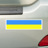 Autocollant De Voiture Drapeau de l'Ukraine (En voiture)
