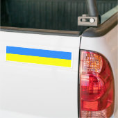 Autocollant De Voiture Drapeau de l'Ukraine (Sur camion)