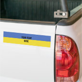 Autocollant De Voiture Drapeau de l'Ukraine (Sur camion)