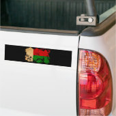 Autocollant De Voiture Drapeau de Madagascar (Sur camion)