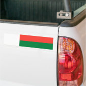 Autocollant De Voiture Drapeau de Madagascar (Sur camion)