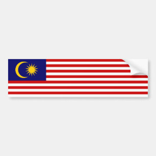 Autocollant De Voiture Drapeau de Malaisie