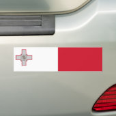 Autocollant De Voiture Drapeau de Malte (En voiture)