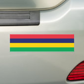 Autocollant De Voiture Drapeau de Maurice (En voiture)