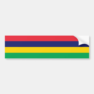 Autocollant De Voiture Drapeau de Maurice