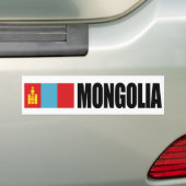 Autocollant De Voiture Drapeau de Mongolie (En voiture)