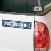 Autocollant De Voiture Drapeau de ondulation de l'Ecosse (Sur camion)