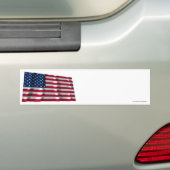 Autocollant De Voiture Drapeau de ondulation des Etats-Unis (En voiture)