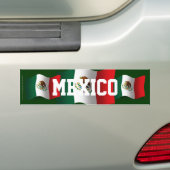 Autocollant De Voiture Drapeau de ondulation du Mexique (En voiture)