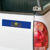 Autocollant De Voiture Drapeau de Pennsylvanie (Sur camion)