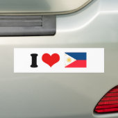 Autocollant De Voiture Drapeau de Philippines (En voiture)