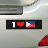 Autocollant De Voiture Drapeau de Philippines (En voiture)
