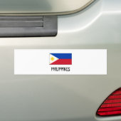 Autocollant De Voiture Drapeau de Philippines (En voiture)