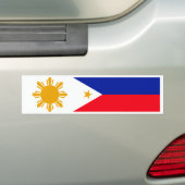 Autocollant De Voiture Drapeau de Philippines (En voiture)