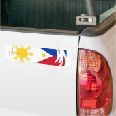 Autocollant De Voiture Drapeau de Philippines (Sur camion)