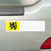 Autocollant De Voiture Drapeau de région de la Flandre (En voiture)