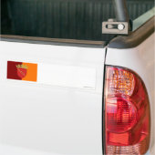 Autocollant De Voiture Drapeau de Rome (Sur camion)