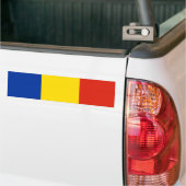 Autocollant De Voiture Drapeau de Roumanie (Sur camion)