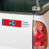 Autocollant De Voiture Drapeau de Sticker du Tennessee (Sur camion)