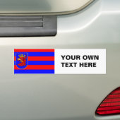 Autocollant De Voiture Drapeau de Szczecin (En voiture)