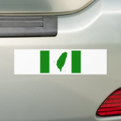 Autocollant De Voiture Drapeau de Taïwan indépendant - 臺灣獨立運動 - 台灣獨立運動 (En voiture)