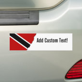 Autocollant De Voiture Drapeau de Trinité-et-Tobago (En voiture)