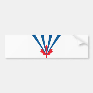 Autocollant De Voiture Drapeau de Vaughan (Ontario, Canada)