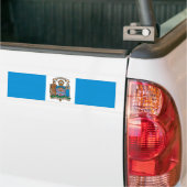 Autocollant De Voiture Drapeau d'Edmonton (Alberta, Canada) (Sur camion)