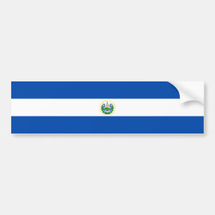 Autocollant De Voiture Drapeau d'El Salvador