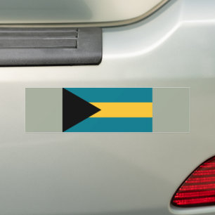 Autocollant De Voiture Drapeau des Bahamas