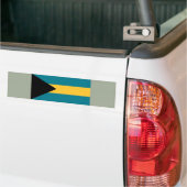 Autocollant De Voiture Drapeau des Bahamas (Sur camion)