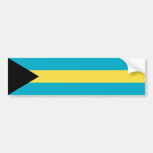 Autocollant De Voiture Drapeau des Bahamas