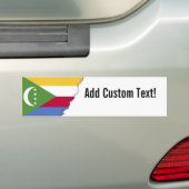 Autocollant De Voiture Drapeau des Comores (En voiture)