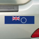 Autocollant De Voiture Drapeau des Îles Cook (En voiture)