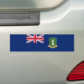 Autocollant De Voiture Drapeau des îles Vierges britanniques (En voiture)