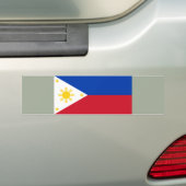 Autocollant De Voiture Drapeau des Philippines (En voiture)