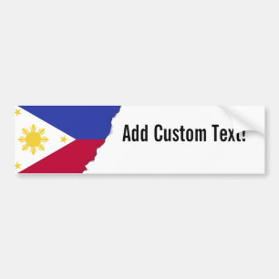 Autocollant De Voiture Drapeau des Philippines