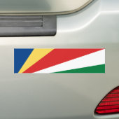 Autocollant De Voiture Drapeau des Seychelles (En voiture)