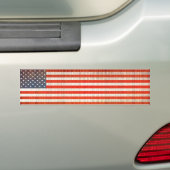 Autocollant De Voiture Drapeau des USA âgé (En voiture)