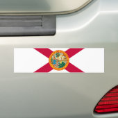 Autocollant De Voiture Drapeau d'État de Floride (En voiture)