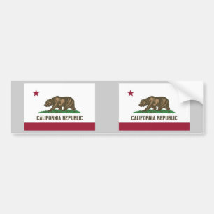 Autocollant De Voiture Drapeau d'état de la Californie