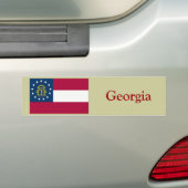 Autocollant De Voiture Drapeau d'état de la Géorgie (En voiture)
