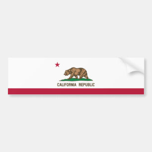 Autocollant De Voiture Drapeau d'État de la République de Californie