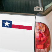 Autocollant De Voiture Drapeau d'État texan (Texas) (Sur camion)
