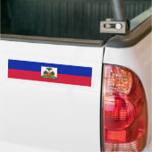 Autocollant De Voiture Drapeau d'Haïti (Sur camion)