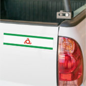 Autocollant De Voiture Drapeau d'Ingushetia (Sur camion)