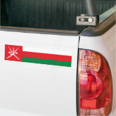 Autocollant De Voiture Drapeau d'Oman (Sur camion)